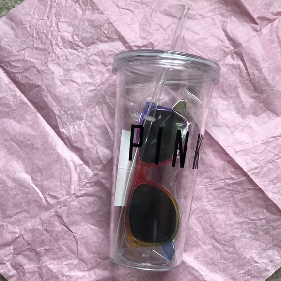 PINK Victoria's Secret Other - Tumbler and sunglasses